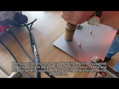 Máquina de soldar por descarga de condensadores para cavilhas M3-M12 ou M3-M16