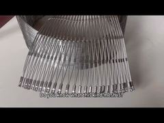 Fornecimento Direto da Fábrica Malha de Cabo de Aço Inoxidável Tipo de Virola para Aplicações de Guarda-Corpo