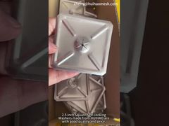 Arruelas Quadradas Autotravantes de 2-1/2