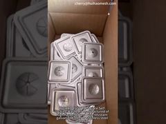 Arruela quadrada autotravante de 38mm montada em muitos tipos de fixadores de isolamento para fixar o isolamento